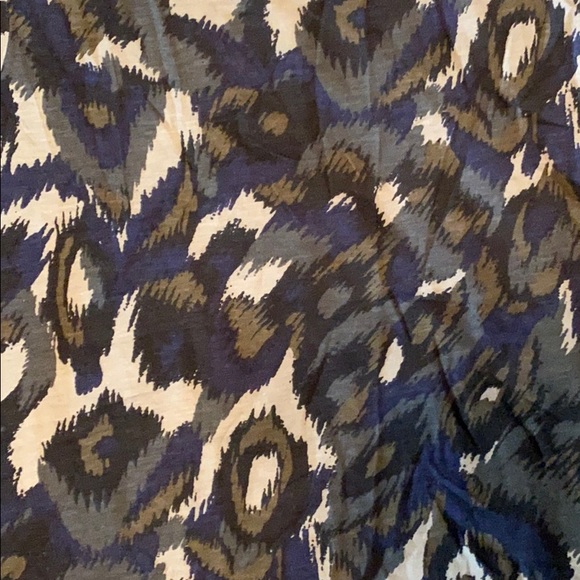 French Connection abstract leopard print dress - Picture 3 of 3